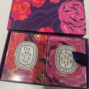 Limited edition 2 x 70g candle set diptyque